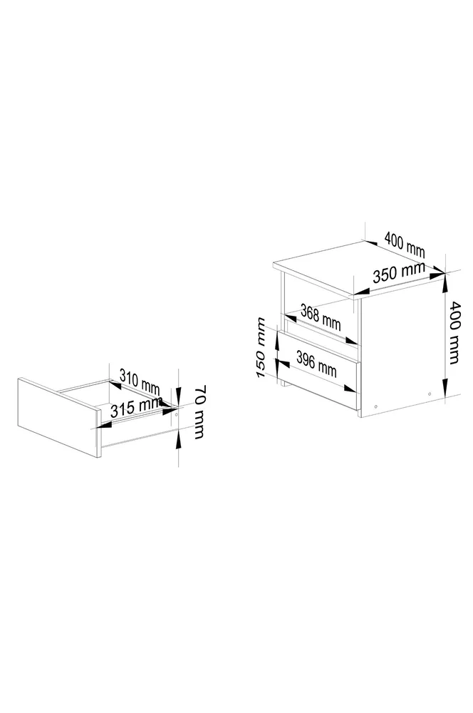 Akord CL1 kommode – Flerfarget m v:9171249