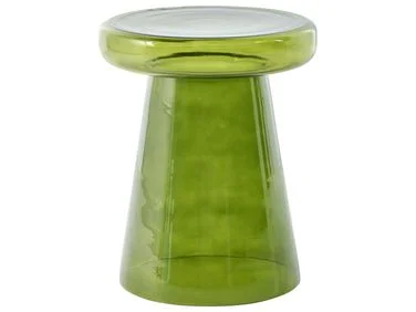Sidebord CALDERA Glass Grønn v:4820150