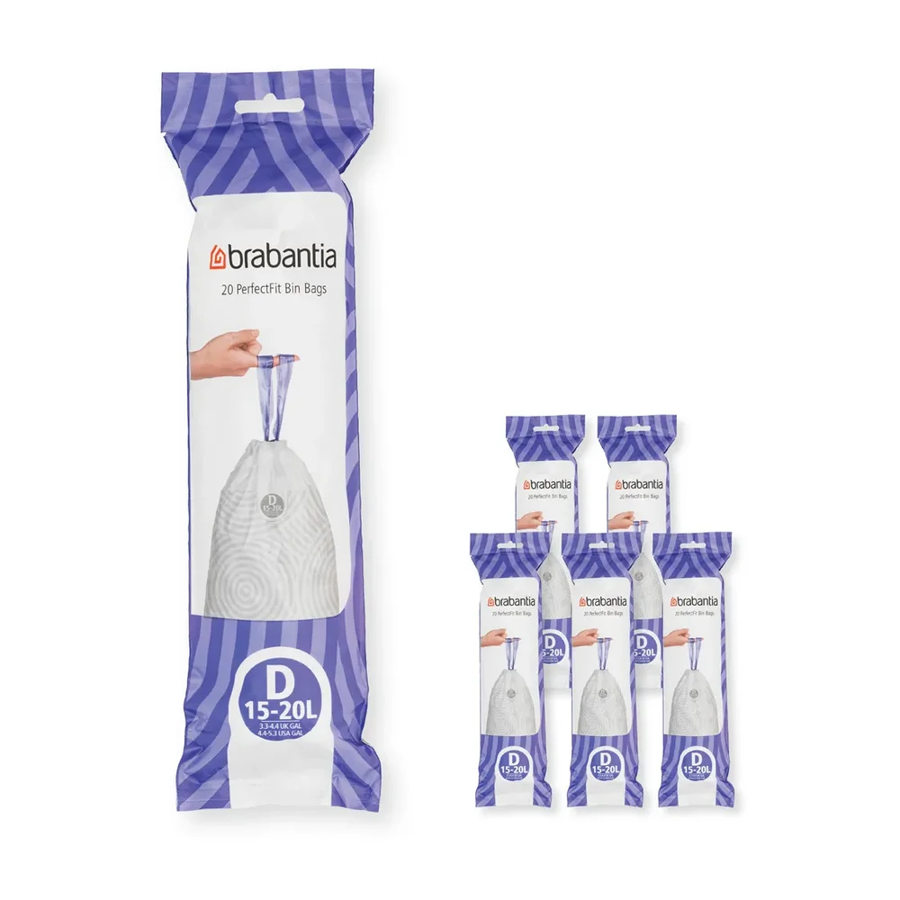 Brabantia PerfectFit avfallspose 120 poser v:5866947