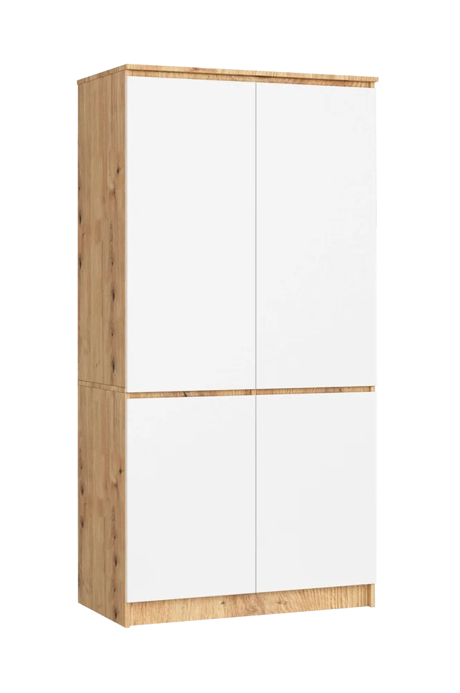 Akord Garderobe med 4 dører – Flerfarget m v:8004994