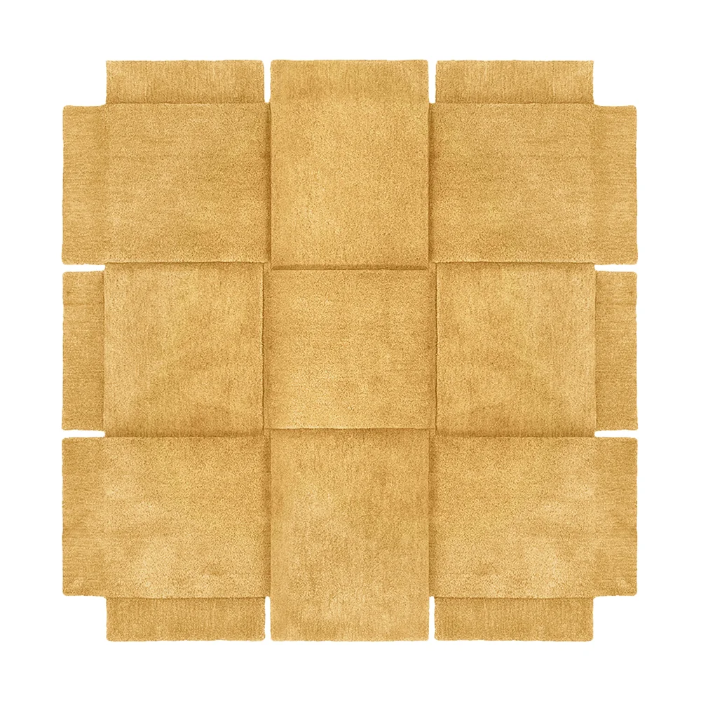 Basket teppe yellow ochre v:9764942 Basket teppe yellow ochre v:9764942
