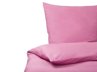 Sengesett HARMONRIDGE 135 x 200 cm Bomullssateng Rosa v:3693713 Sengesett HARMONRIDGE 135 x 200 cm Bomullssateng Rosa v:3693713