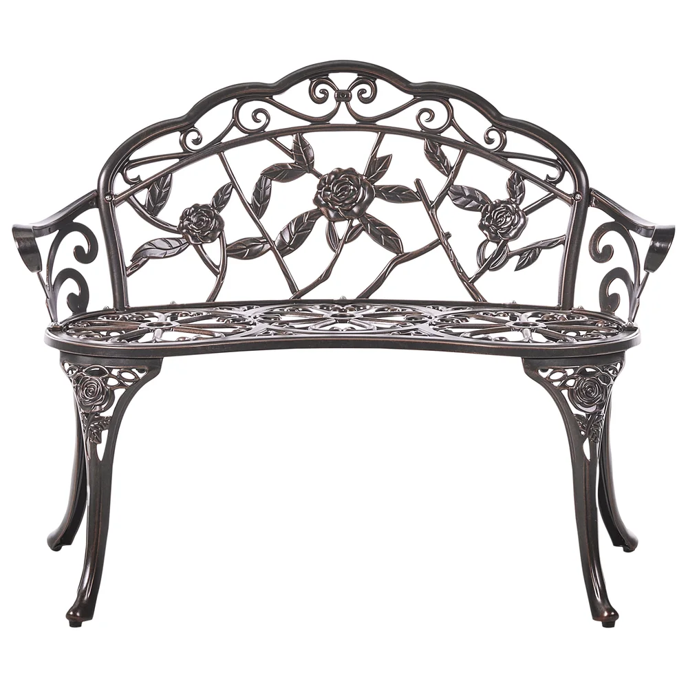 Hagebenk Piura 88 cm Aluminium v:9972151