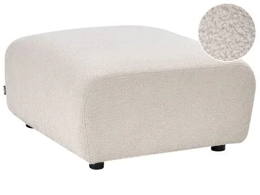 Fotskammel KIVVIK Bouclé Off white v:9556495 Fotskammel KIVVIK Bouclé Off white v:9556495