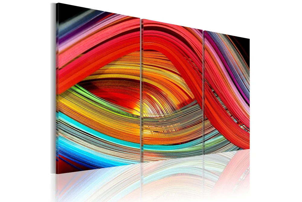 Bilde An Abstract Rainbow 120×80 v:3715437