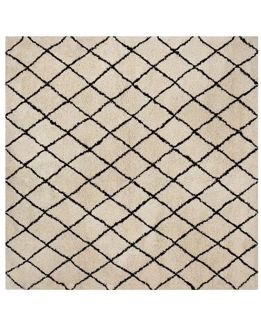 Teppe MIDYAT Beige 200 x 200 cm v:6676091