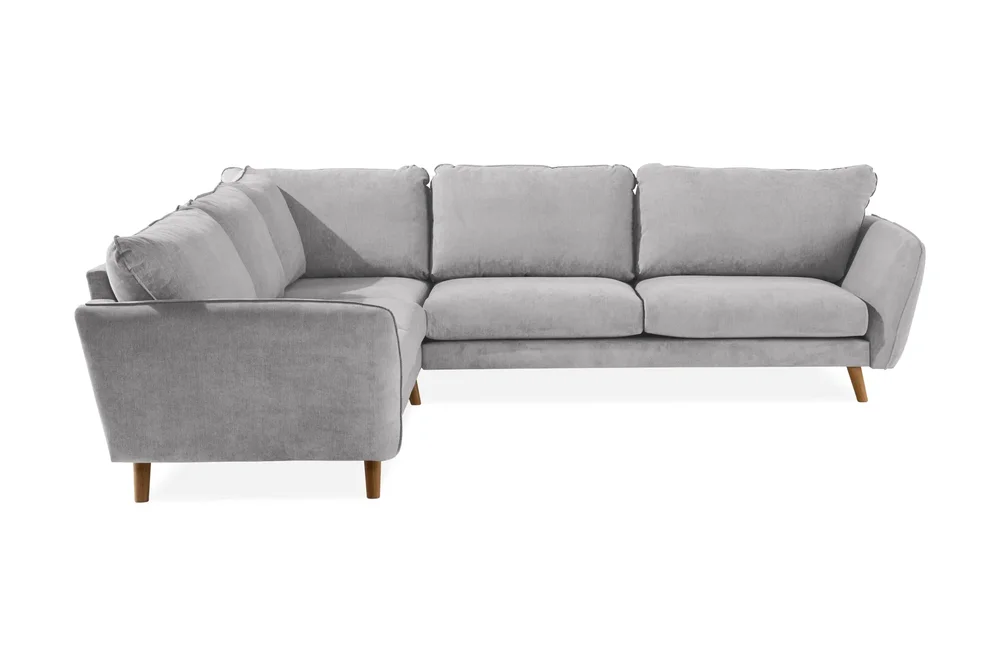 Trend Lyx 6-seters Vendbar L-formet Hjørnesofa i Stoff v:8701659