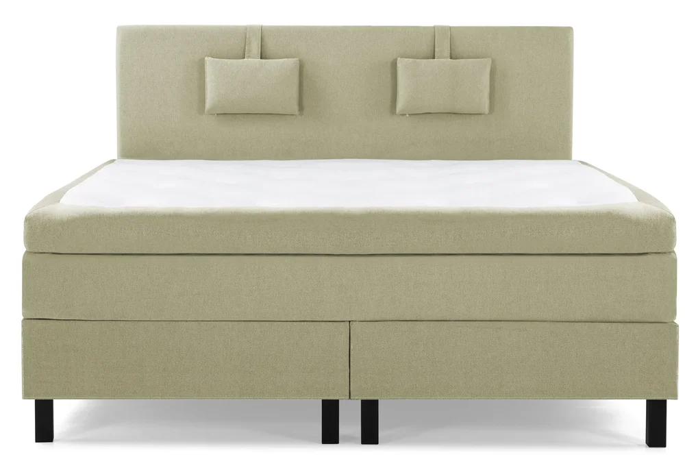 Lucky Komplett Sengepakke 180x200 Memory Glatt Sengegavl v:1438838