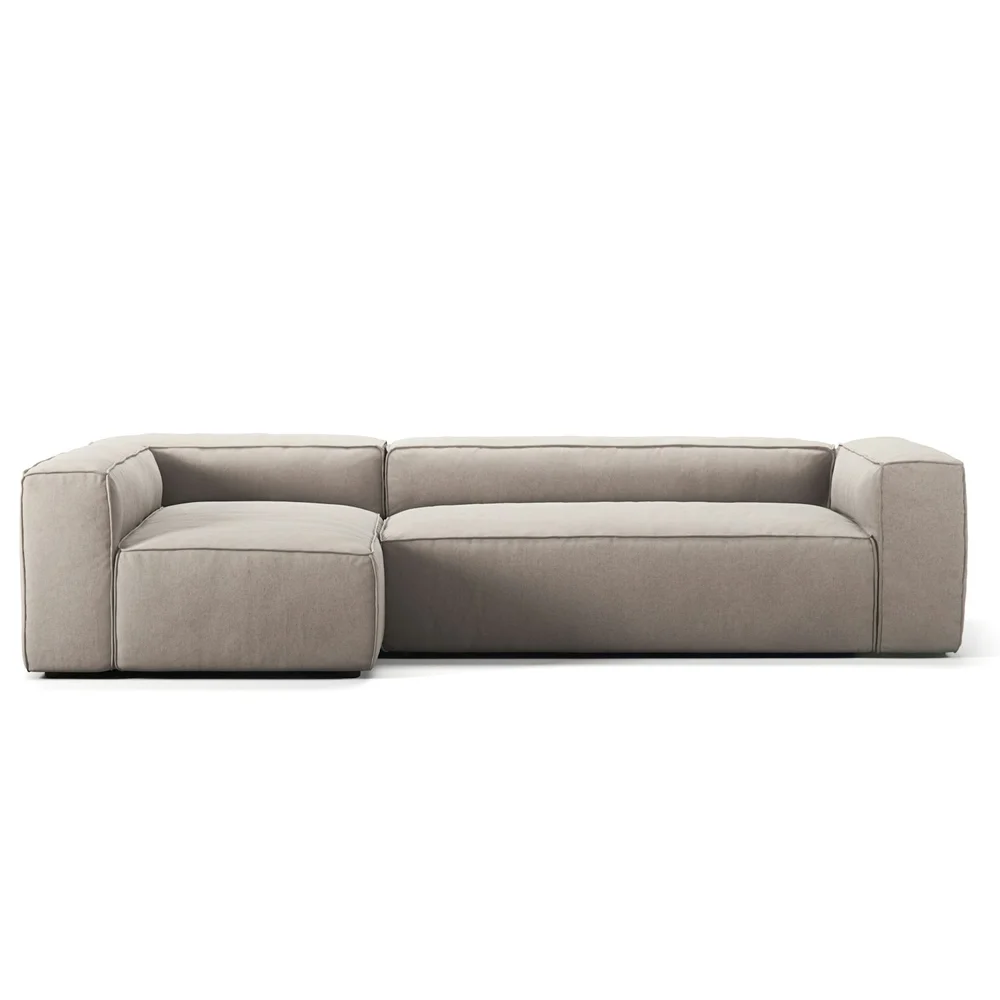 Grand 4-Seter Sofa Divan Venstre, Sandshell Beige v:970406 Grand 4-Seter Sofa Divan Venstre, Sandshell Beige v:970406