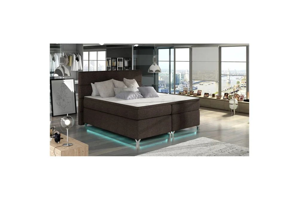 Boxspring Eltap Amadeo med LED v:9113733