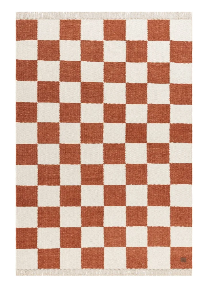 Håndvevd teppe Nordic Check 160×230 cm v:9983798 Håndvevd teppe Nordic Check 160×230 cm v:9983798