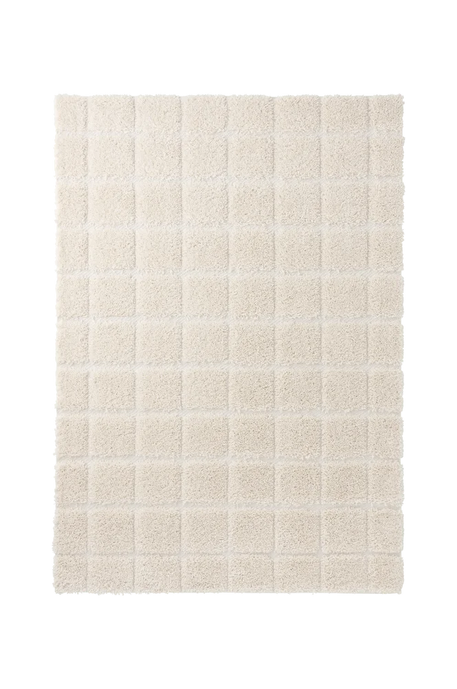 Flossteppe Alba Check Shaggycarpet – Hvit – Tepper | m v:4365918 Flossteppe Alba Check Shaggycarpet – Hvit – Tepper | m v:4365918