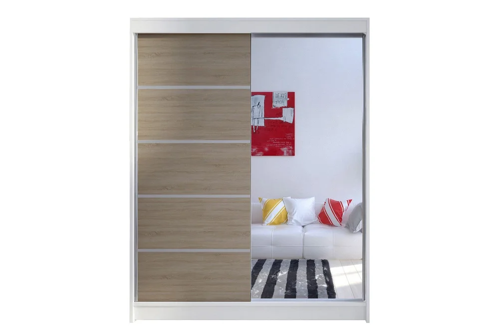 Camino Garderobe 58×150 cm LED-belysning v:8037921