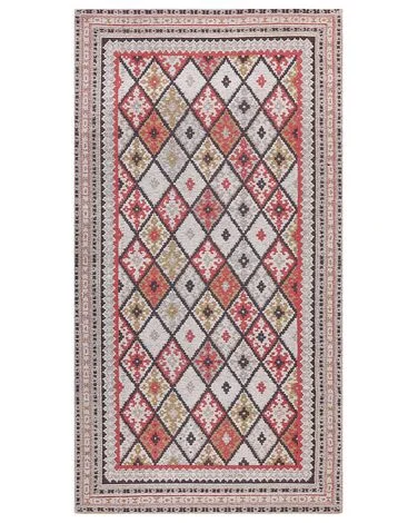 Teppe ANADAG Rød 80 x 150 cm Bomull v:8365668