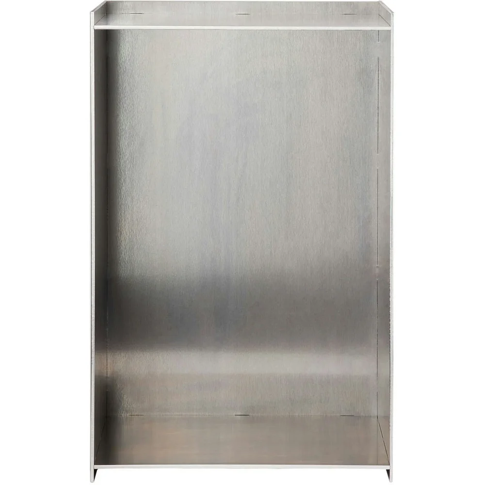 Rivet Box Sidebord, Aluminium v:9849044