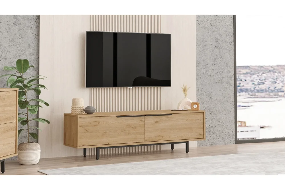 Munish TV-benk 160 cm v:9746111