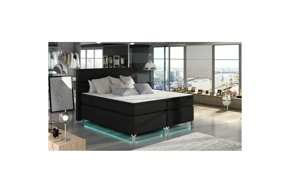 Boxspring Eltap Amadeo med LED v:8814260