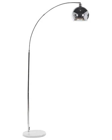 Gulvlampe PAROO Metall Sølv v:1507657 Gulvlampe PAROO Metall Sølv v:1507657