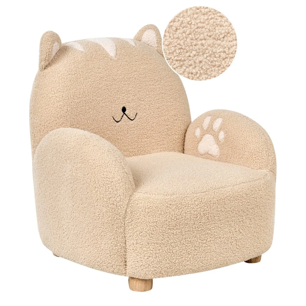 Barnfåtölj Brun, Beige v:3985296 Barnfåtölj Brun, Beige v:3985296