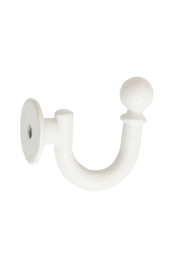Båndkrok 2-pk – Hvit – Tekstiler | m v:3652806 Båndkrok 2-pk – Hvit – Tekstiler | m v:3652806
