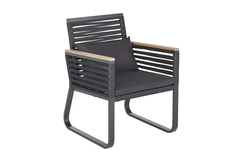 Hagestol 2 stk svart CANETTO v:5254303 Hagestol 2 stk svart CANETTO v:5254303