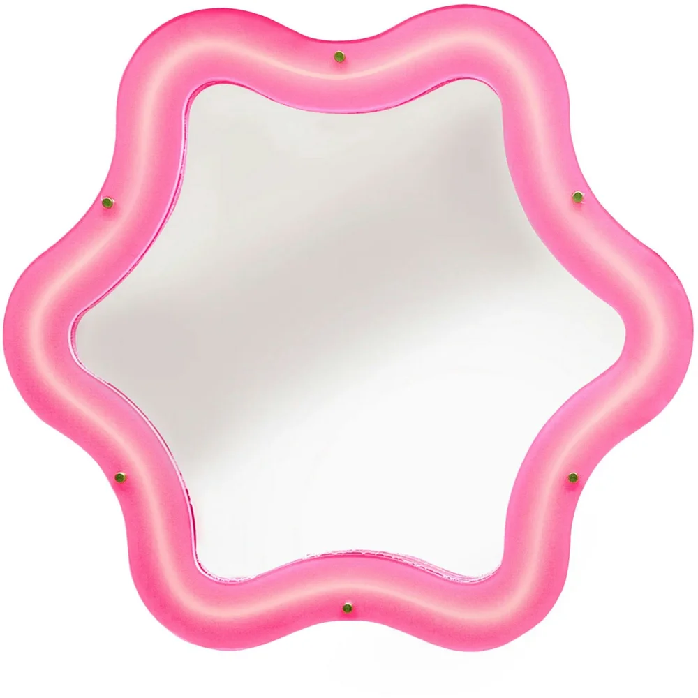 Supercurve Tiny Flower Speil, Rosa v:3271443