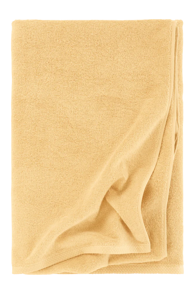 DARCY badelaken 100×150 cm – Gul – Tekstiler | m v:8651835