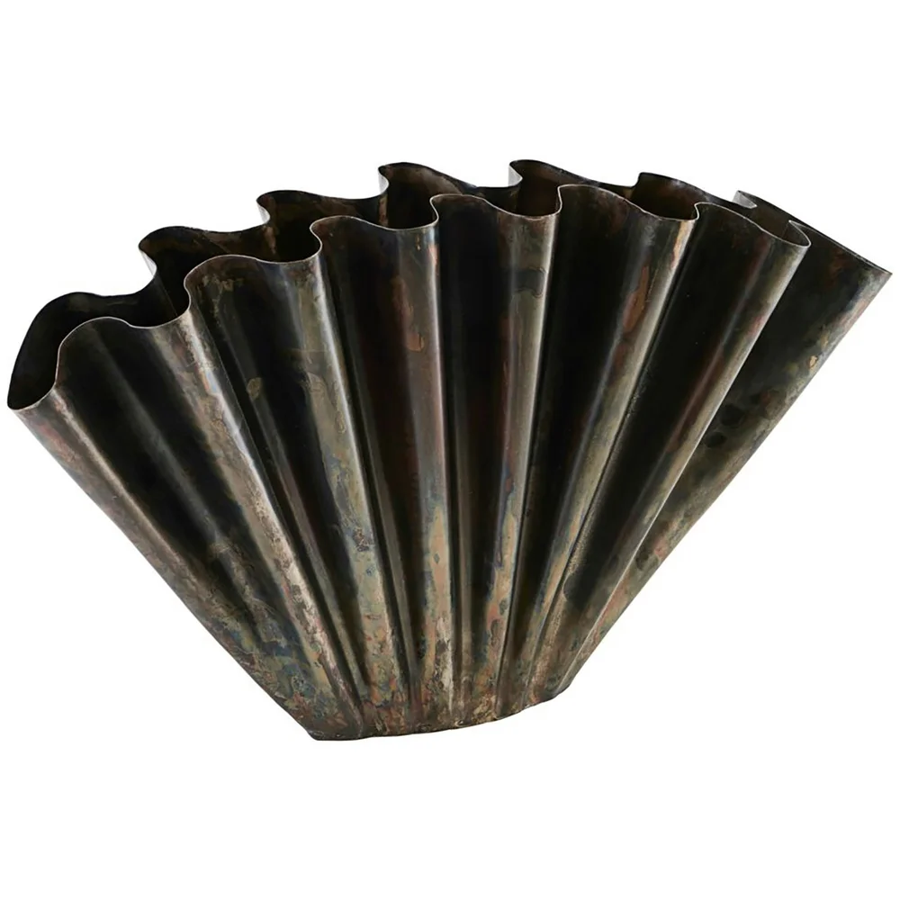Flood Vase 30 cm, Antique Brown Vase Brun Brun v:609324
