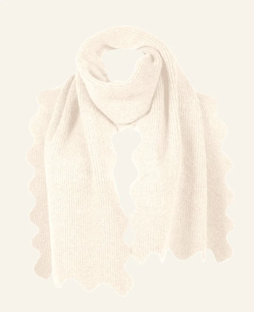 Skjerf offwhite – 37×184 cm v:9350830