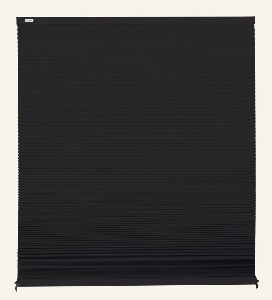 Lystett dobbel plisségardin svart – 70×160 cm v:6172154 Lystett dobbel plisségardin svart – 70×160 cm v:6172154
