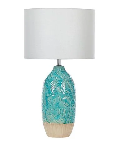 Bordlampe ATABA Keramikk Turkis v:367816 Bordlampe ATABA Keramikk Turkis v:367816