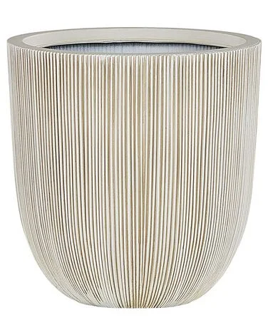 Blomsterpotte CHIOS 37 cm Beige v:1089416 Blomsterpotte CHIOS 37 cm Beige v:1089416