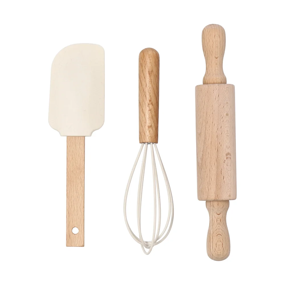 Nordwik bakeutstyr i silikon for barn 3 deler v:440217 Nordwik bakeutstyr i silikon for barn 3 deler v:440217