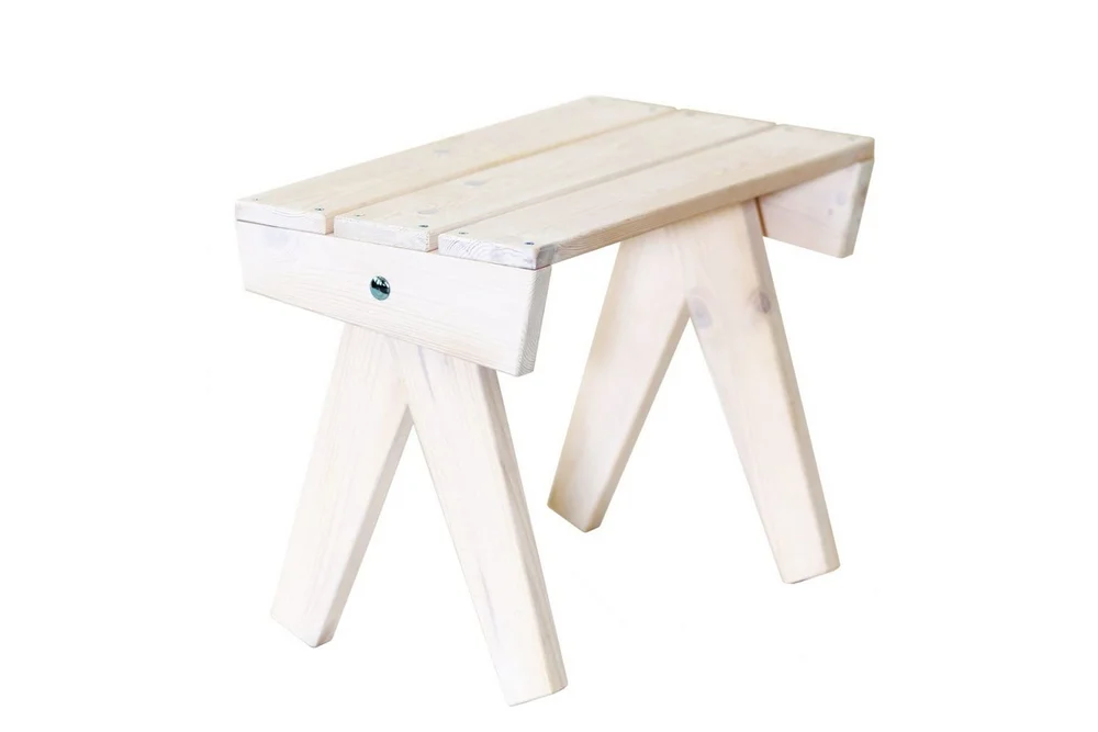 Hillerstorp EcoFurn utebord Granny furu oljet hvit v:7112975 Hillerstorp EcoFurn utebord Granny furu oljet hvit v:7112975