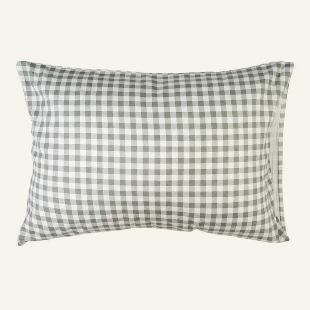 Flanell putevar olivengrønn – 70×100 cm v:8555825 Flanell putevar olivengrønn – 70×100 cm v:8555825