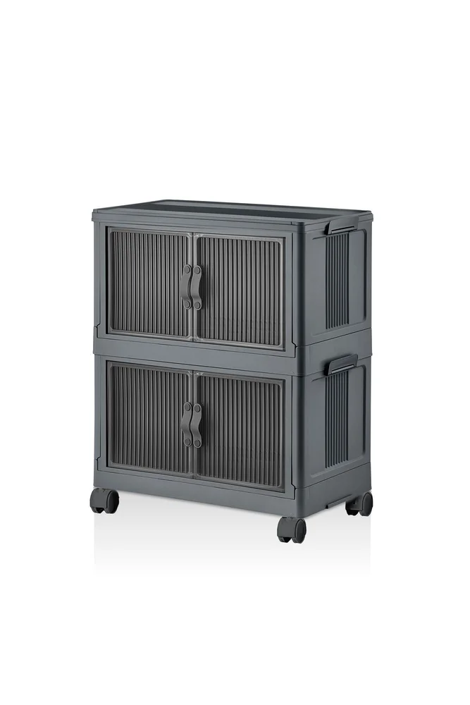 Flerbruks skap Hanah Home Lavine 67 (32 x 67 x 56 cm) Antrasitt v:3265802 Flerbruks skap Hanah Home Lavine 67 (32 x 67 x 56 cm) Antrasitt v:3265802