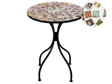 Bistrobord CASARIO 60 cm 60 cm Svart v:299737