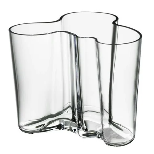 Alvar Aalto Vase 12 cm, Klar v:6617590 Alvar Aalto Vase 12 cm, Klar v:6617590