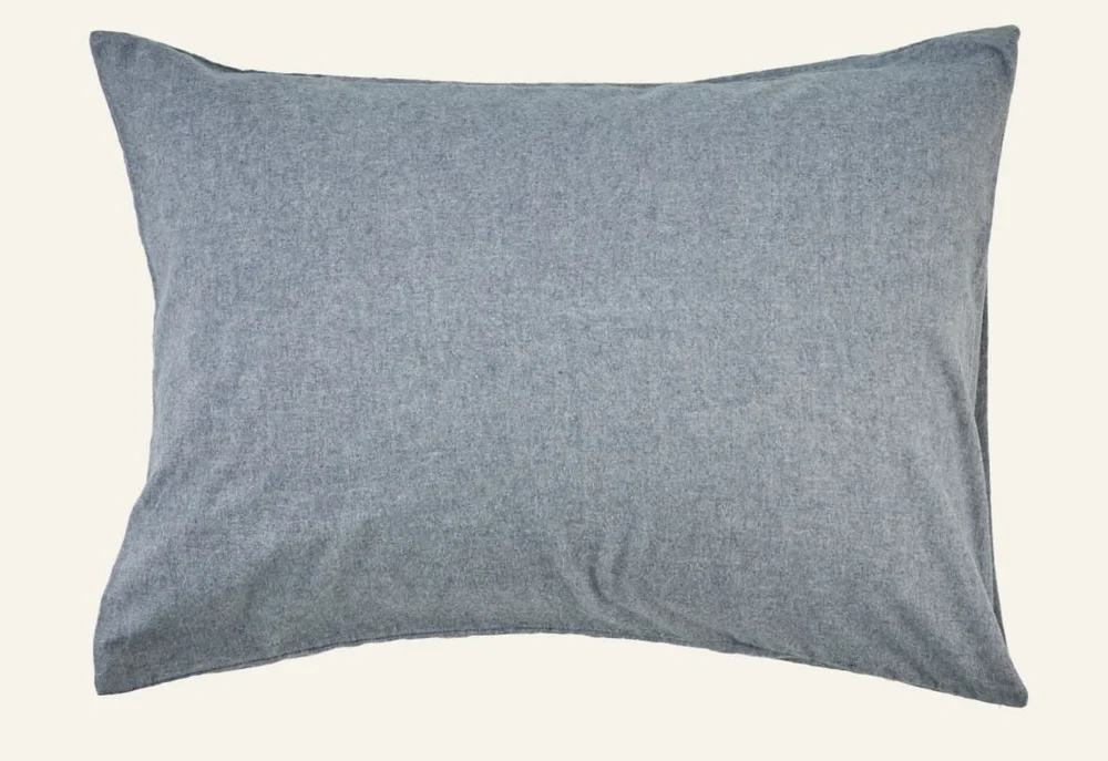Garnfarget flanell putevar gråblå – 70×100 cm v:4395984 Garnfarget flanell putevar gråblå – 70×100 cm v:4395984