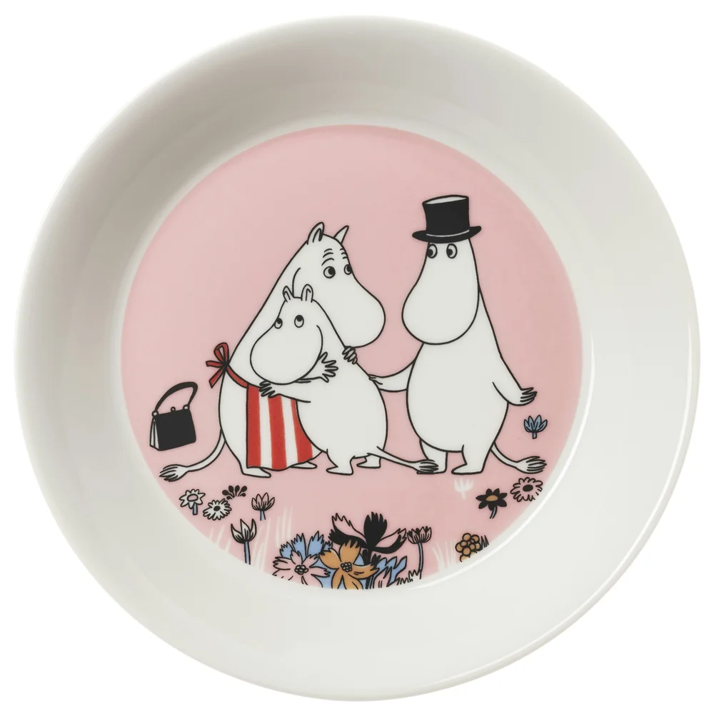 Moomin Tallerken 15 cm Family Time v:2102436 Moomin Tallerken 15 cm Family Time v:2102436