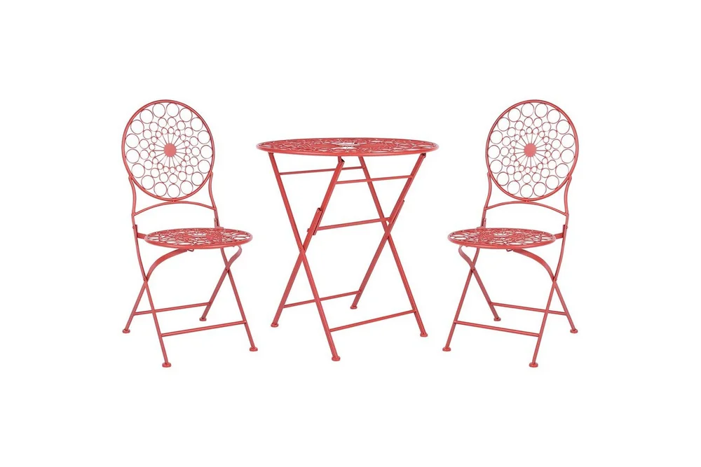 Cafeset Beliani Scario Red v:9488821