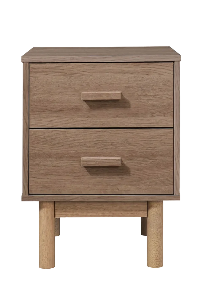 Nattbord 2 skuffer Melanie – Brun m v:4056923 Nattbord 2 skuffer Melanie – Brun m v:4056923