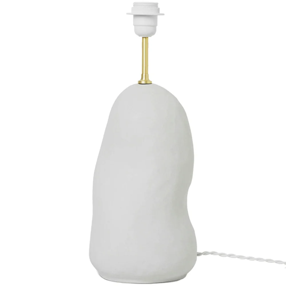 Hebe Medium Lampefot, Off-white v:9109101