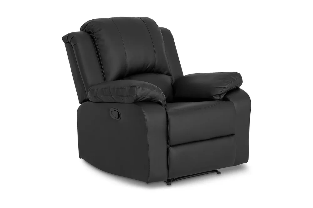 Navarro Skjønn Recliner Lenestol Kinolenestol - Fällbar lenestol i kunstskinn - Hvilelenestol v:6973078
