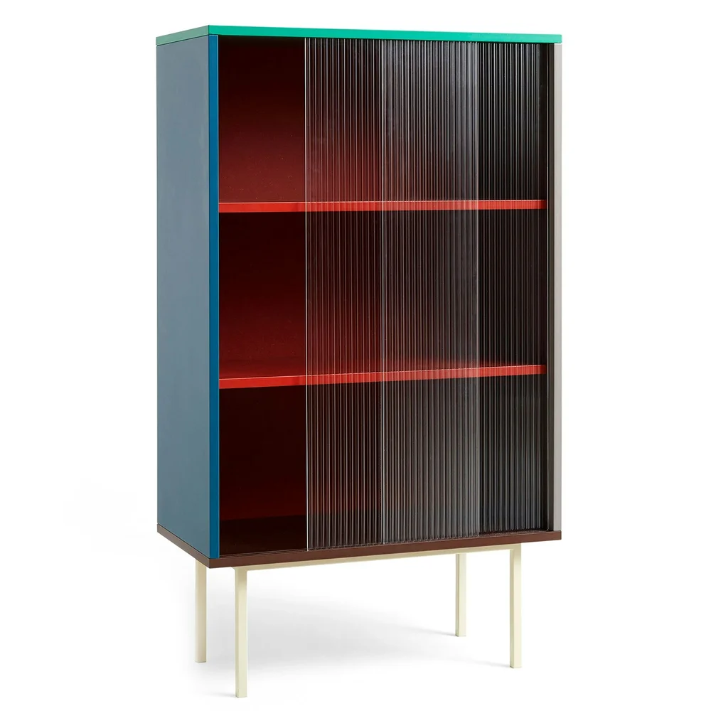 Colour Cabinet Vitrineskap, Glassdør / Multi v:4825925