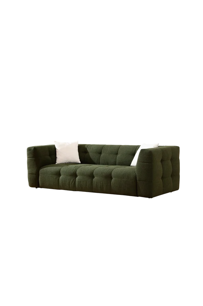 Sofa 3-seter Cady - Grønn m v:1638802