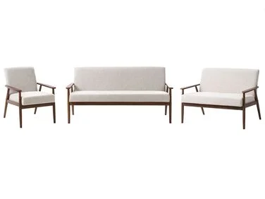 Sofagruppe 6-seters ESRUM Mørkebrun/ grå v:8607573