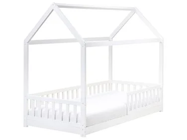 Barneseng Hus Furutre COSSAYE 90 x 200 cm Hvit v:9338408 Barneseng Hus Furutre COSSAYE 90 x 200 cm Hvit v:9338408