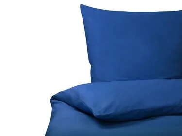 Sengesett HARMONRIDGE 155 x 220 cm Bomullssateng Mørkeblå v:8866731 Sengesett HARMONRIDGE 155 x 220 cm Bomullssateng Mørkeblå v:8866731