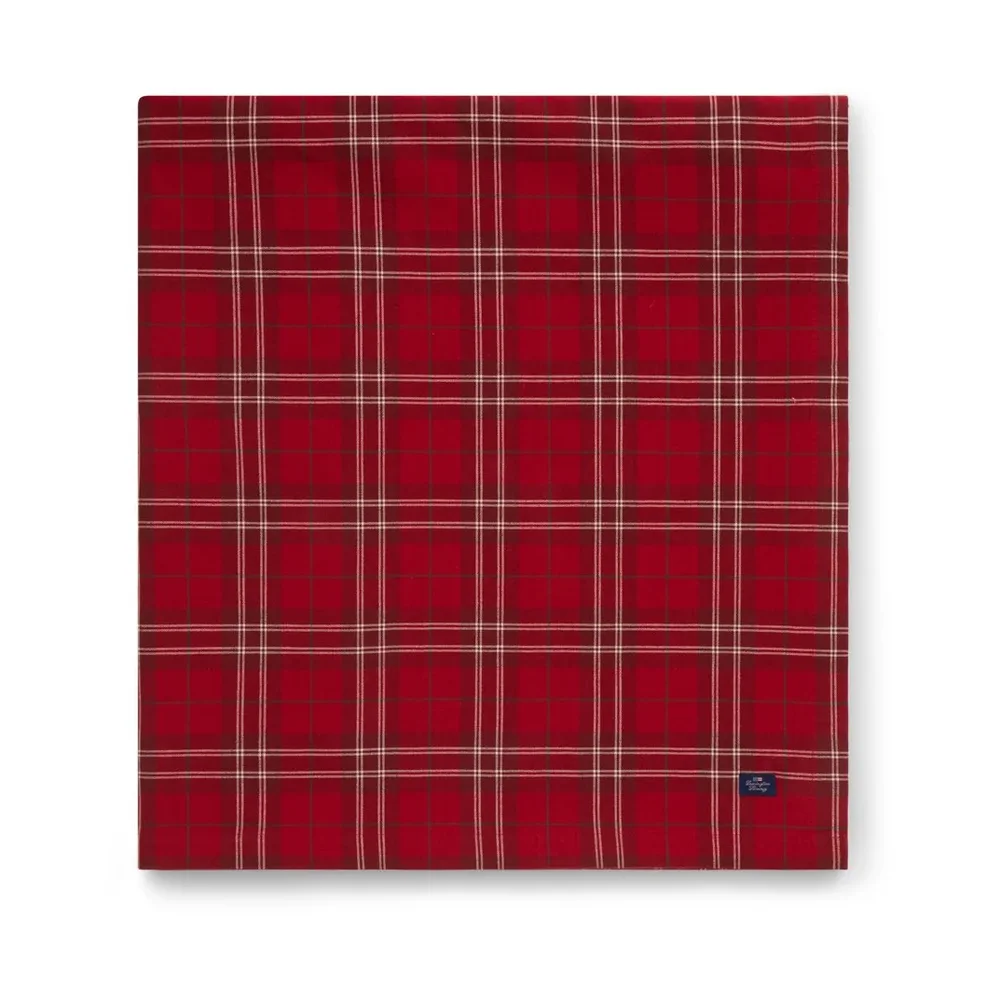 Checked Organic Cotton Oxford duk 150 x 250 cm v:5012582 Checked Organic Cotton Oxford duk 150 x 250 cm v:5012582